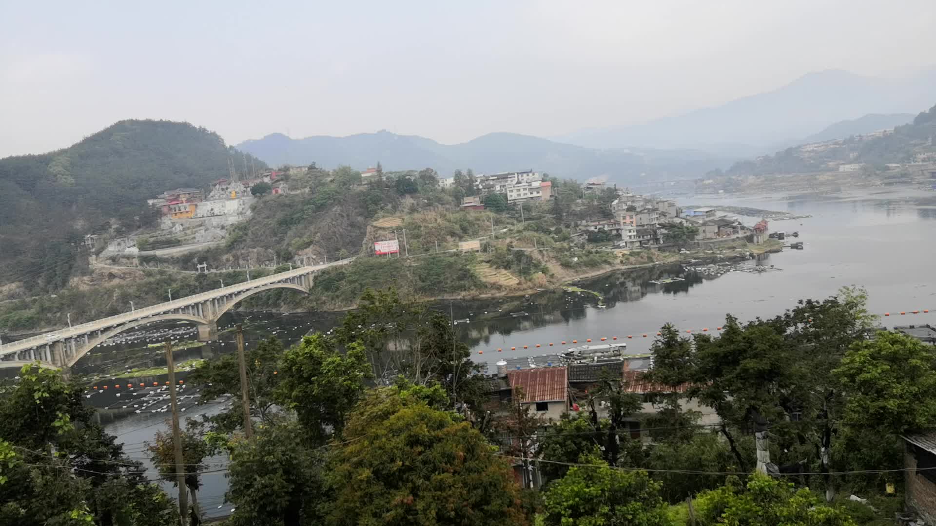 古田县闽江水域淡水养殖基地水口镇