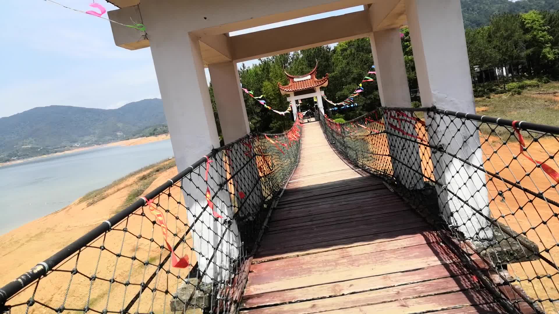 在翠屏湖游览锁岛_古田县游记_途牛